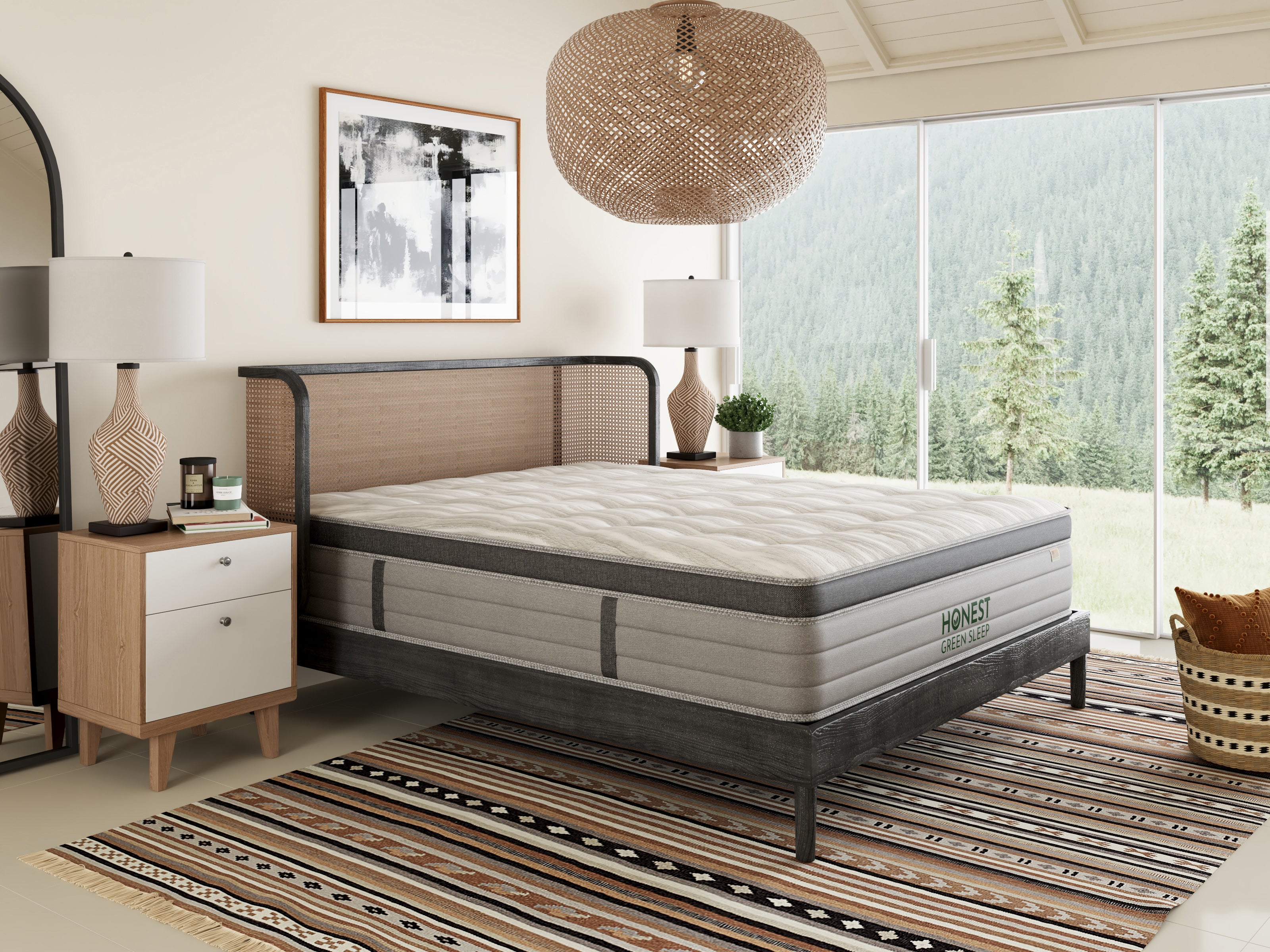 All Natural Organic Hybrid Latex Serenity Mattress – Honest Green