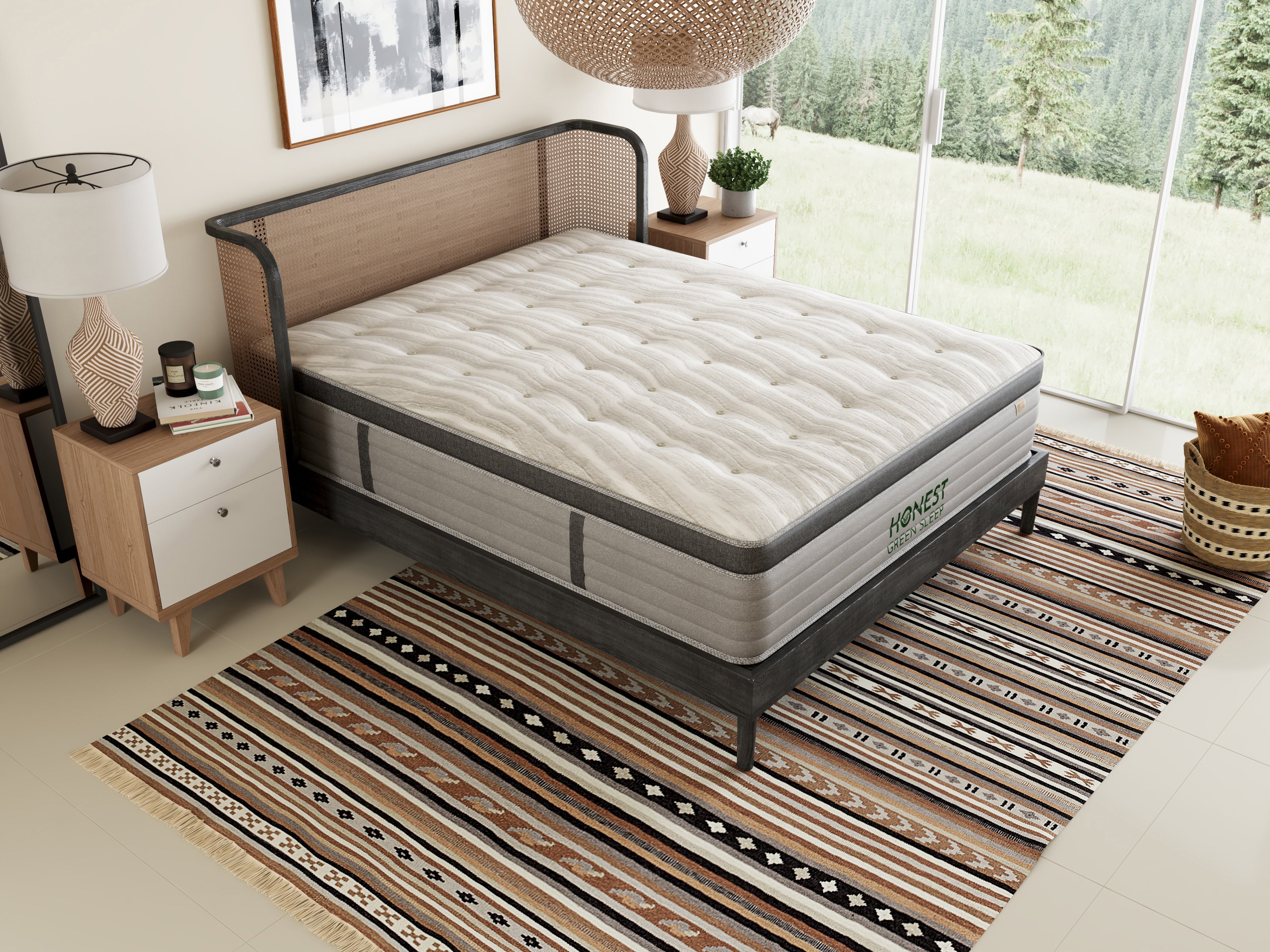 All Natural Organic Hybrid Latex Tranquility Mattress – Honest