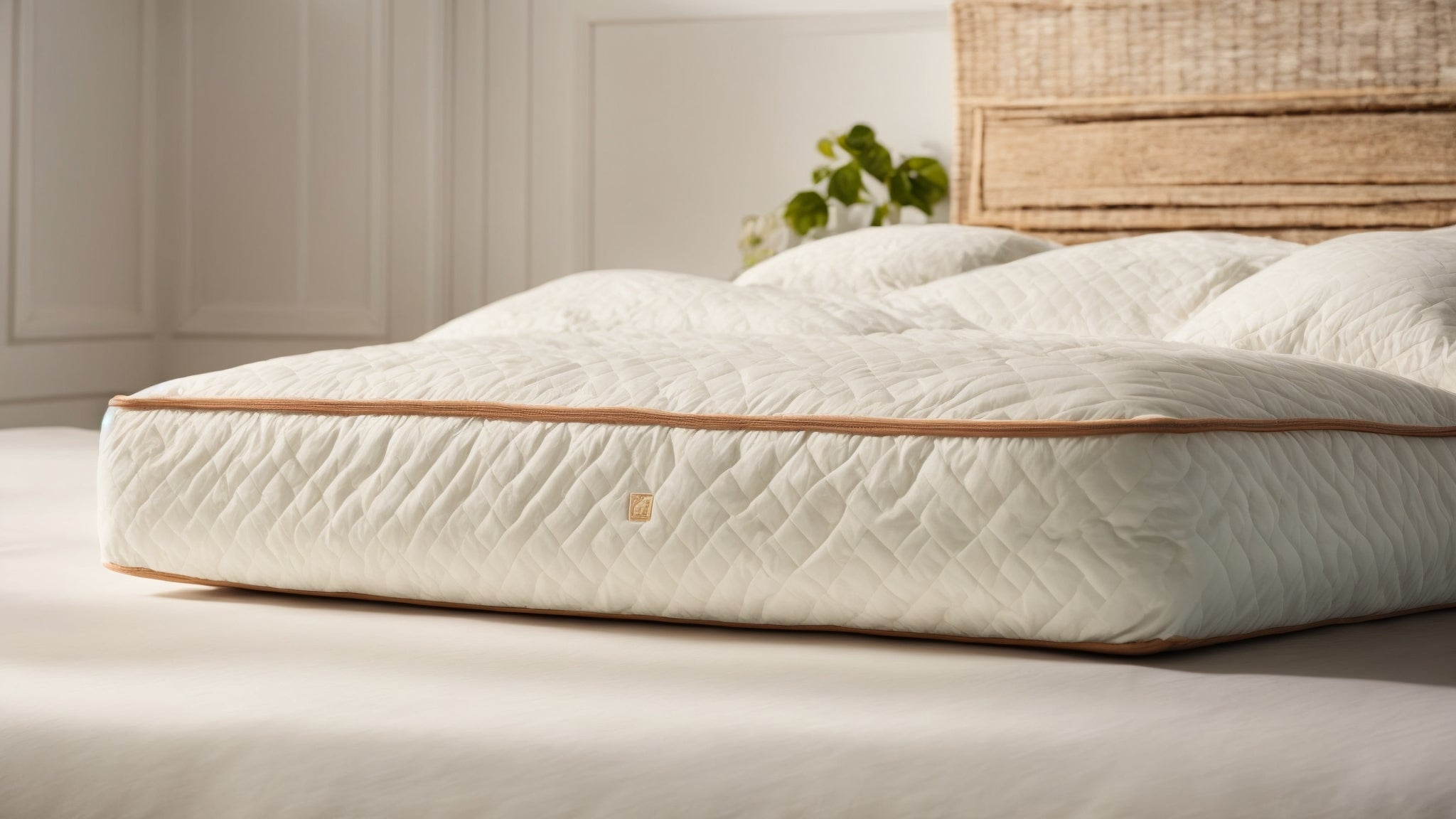 Organic Latex Mattress: The Bliss Mattress - 2" Pure Talalay Latex