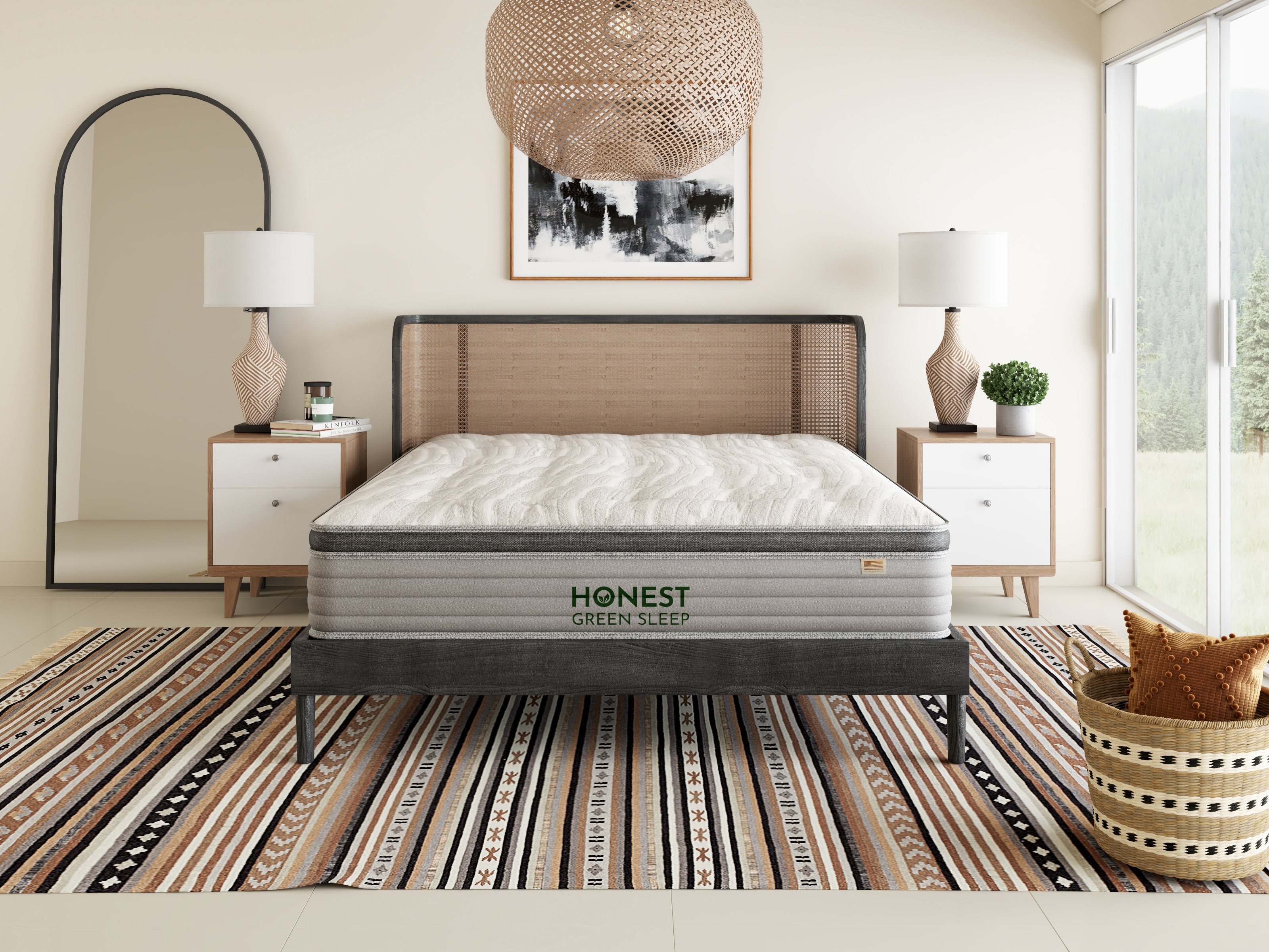 All Natural Organic Hybrid Latex Purity Mattress